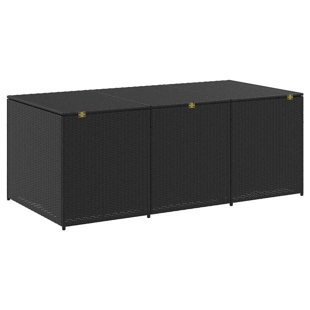 6 vidaXL Outdoor storage box Ample Storage - Black, 6 of 9