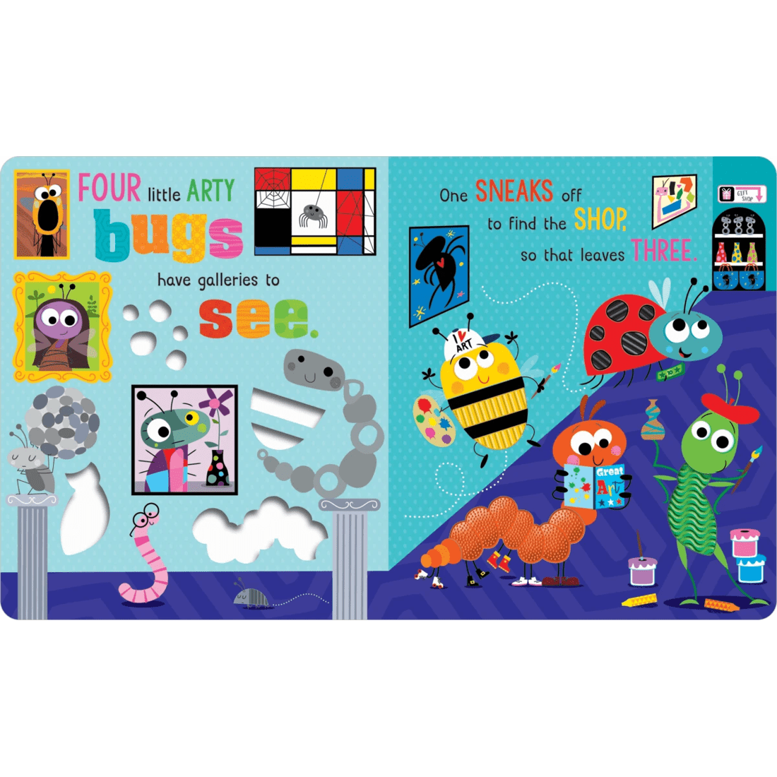 2 Never Touch The Bugs - Board Book, 2 of 2