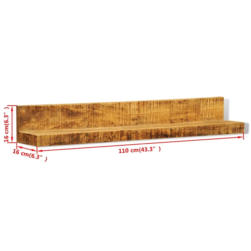 6 vidaXL Shelf Wall mounting - Brown, 6 of 8