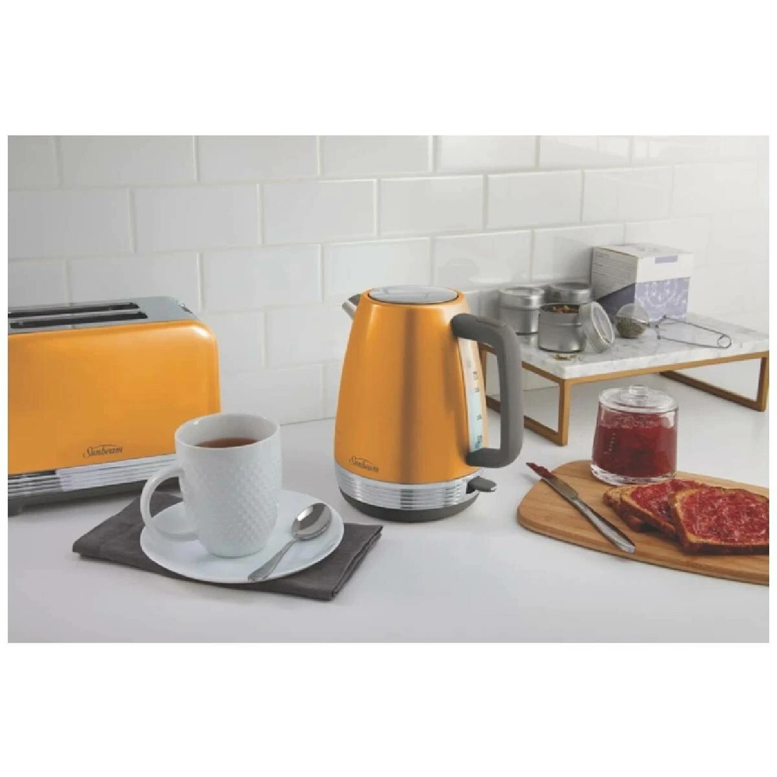 4 Sunbeam Chic Collection Breakfast Pack - Yellow Polished, 4 of 4