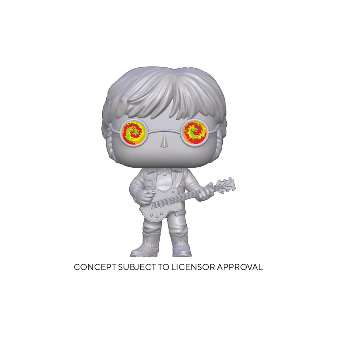 3 Pop Vinyl Figurine John Lennon - John Lennon With Shades RS 10cm Music - Silver, 3 of 3