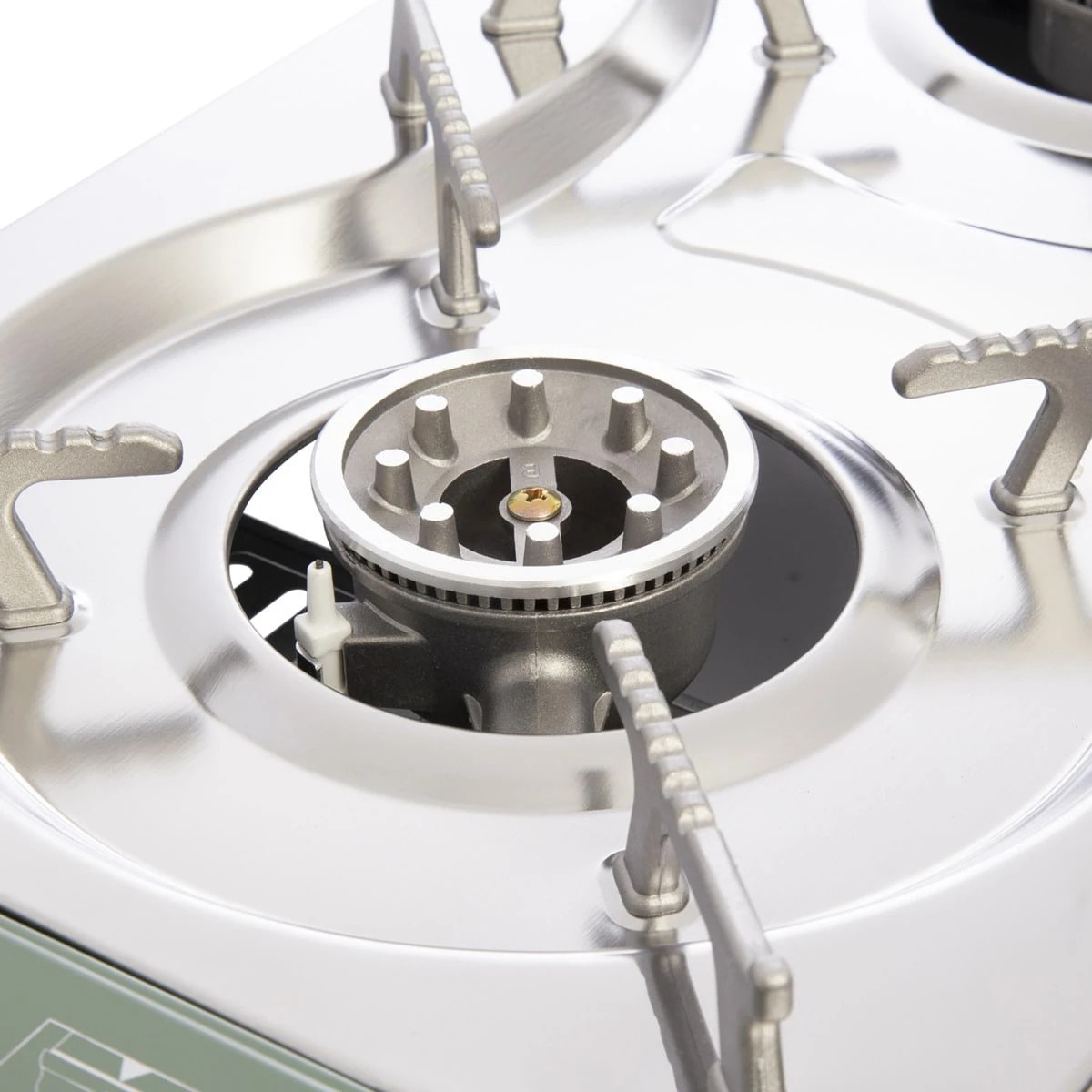 8 Halo Peak Butane Twin Burner Stove with Hotplate, 8 of 9