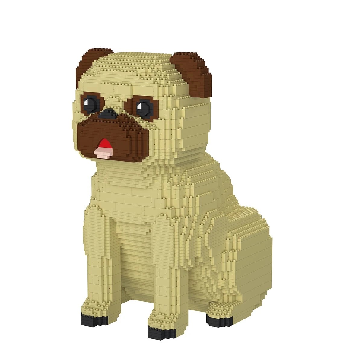 3 3178 Piece Mini Blocks Animal Series: Giant Pug, 3 of 5