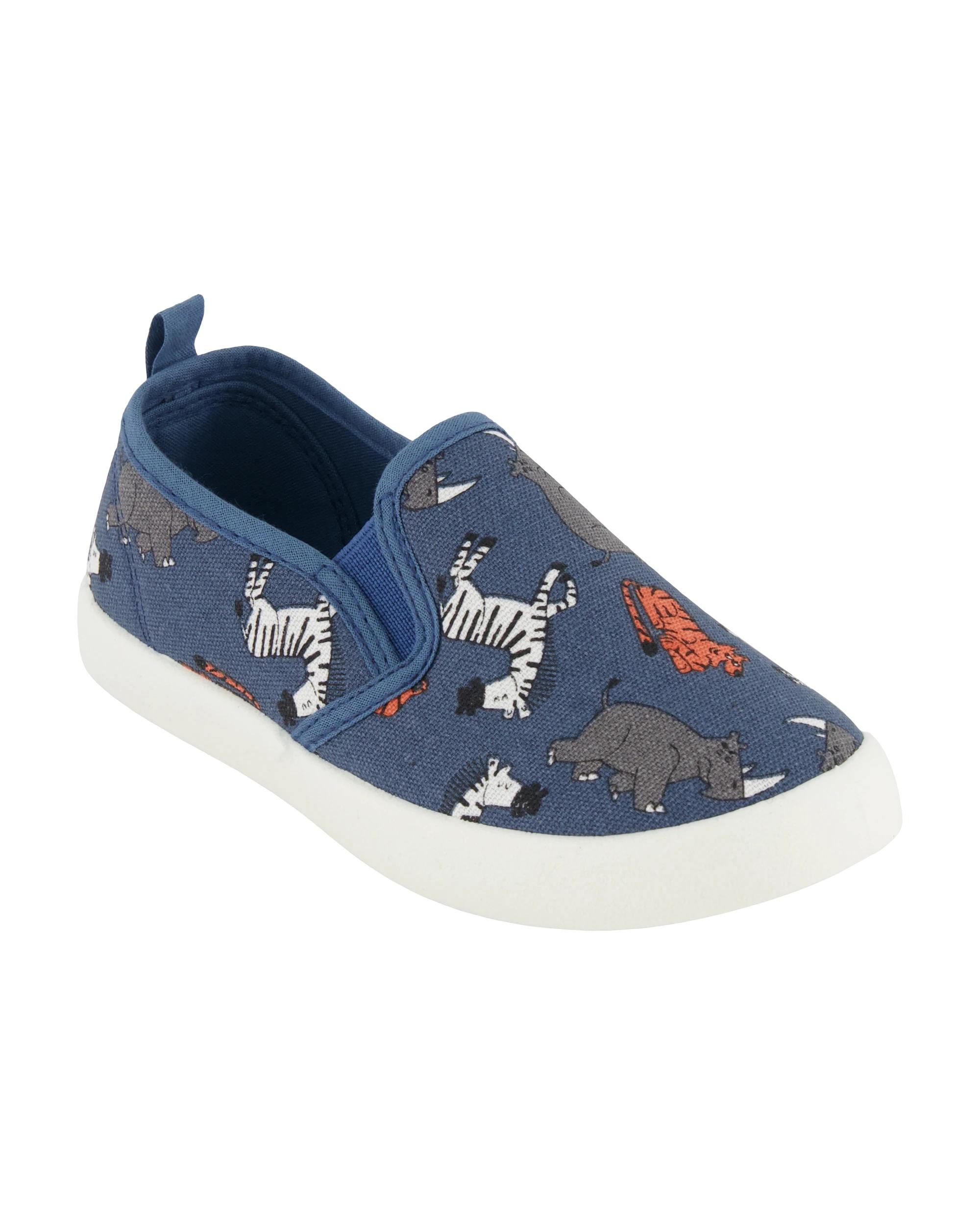 1 Junior Slip-on Canvas Shoes Safari, 1 of 5