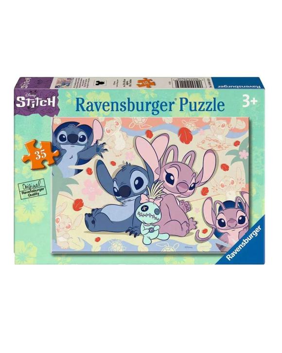 Ravensburger Disney Stitch and Angel Enjoy Some Time Together 35 Piece Jigsaw Puzzle