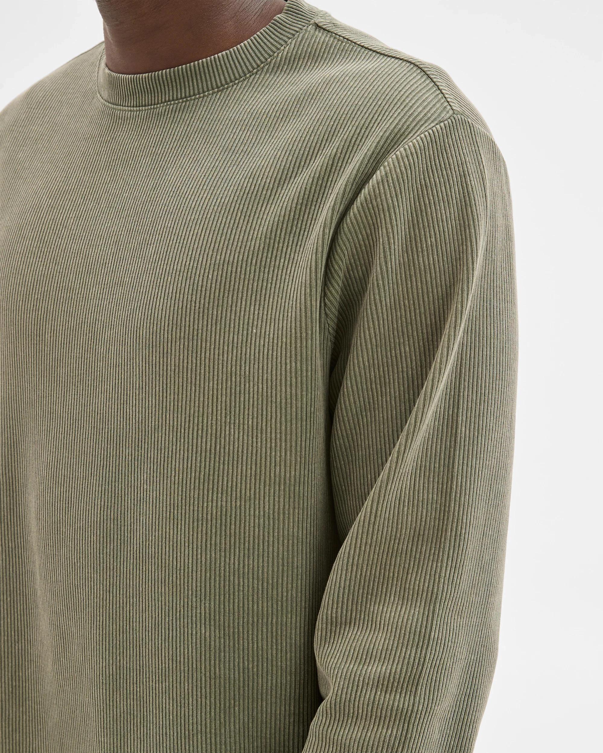 5 Commons Australian Cotton Relaxed Heavyweight Textured T-Shirt ACID GREEN, 5 of 6