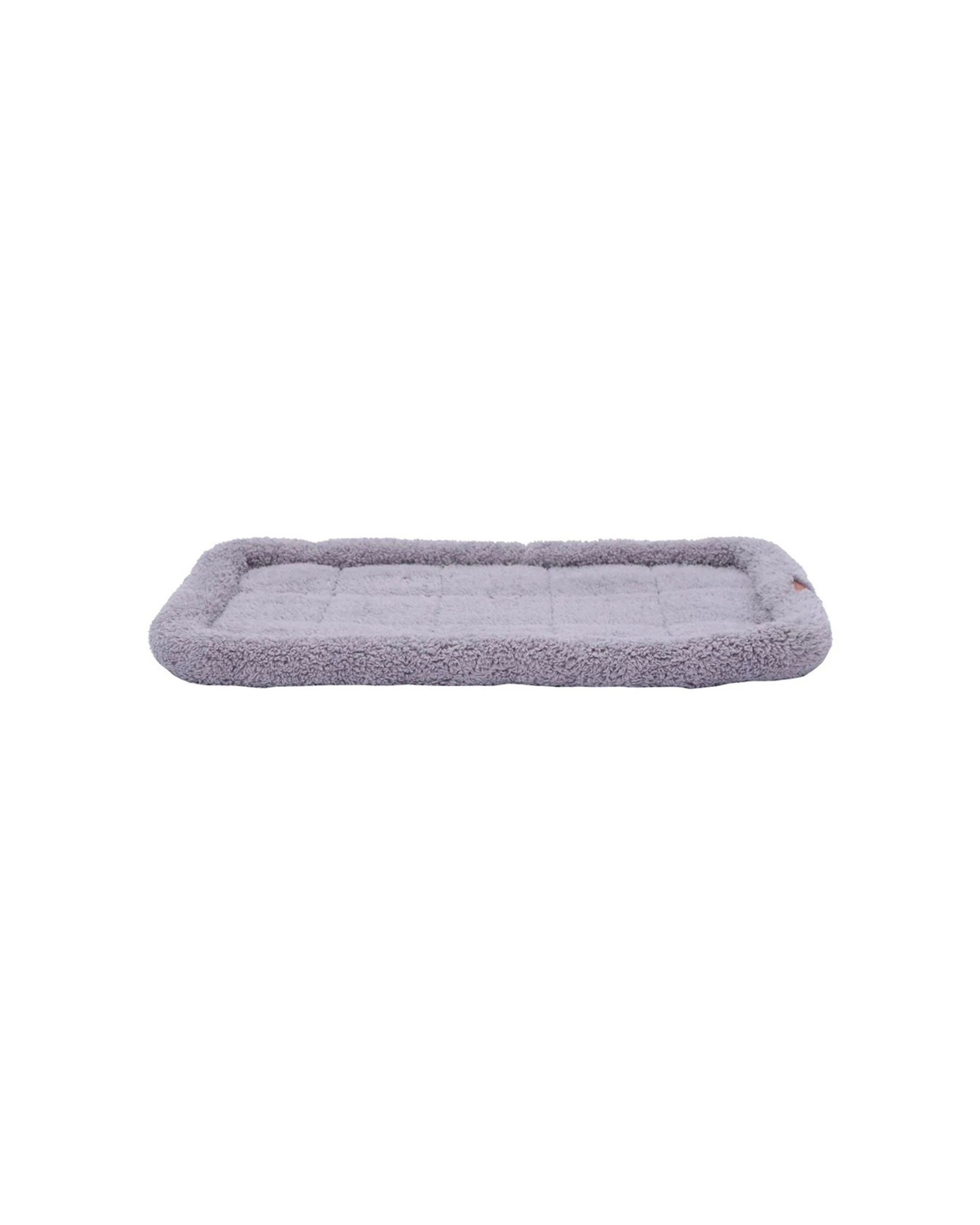 3 Paws And Claws Sherpa Crate And Carrier Mattress 90x57cm Crate Mat Non-Slip
 - grey, 3 of 5