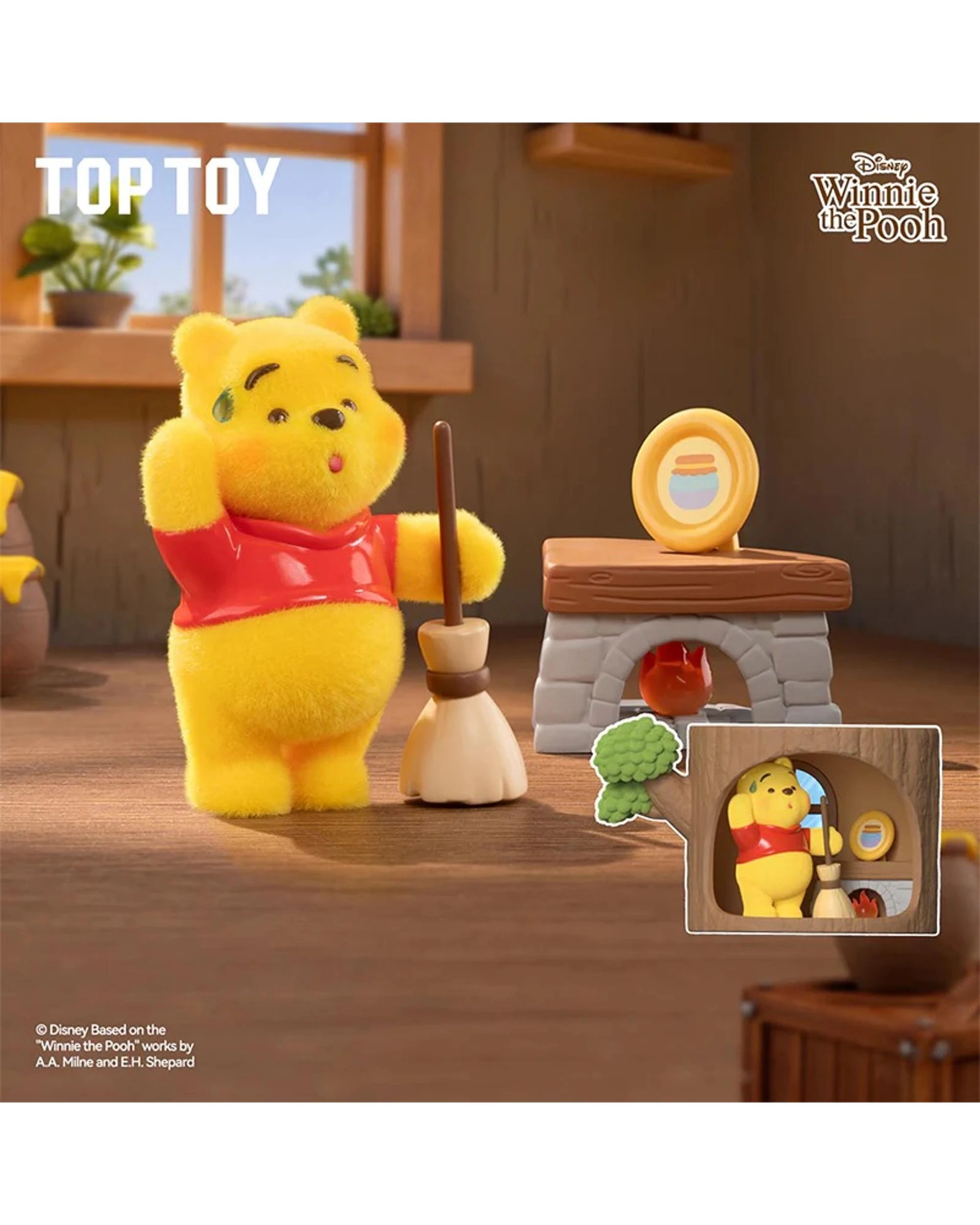 5 Disney Winnie the Pooh Hundred Acre Wood Tree House Series Figure Blind Box, 5 of 9