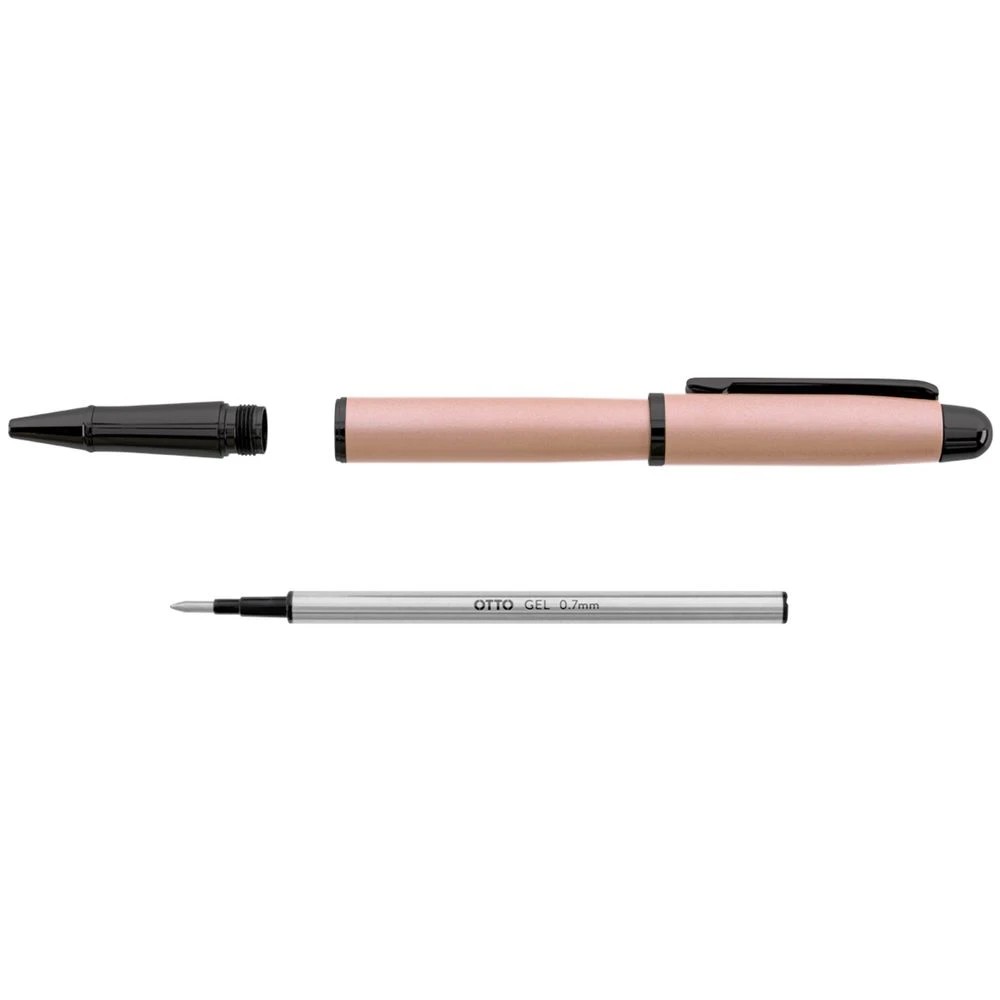 6 Otto Premium London Gel Pen 0.7mm Rose Gold, 6 of 7