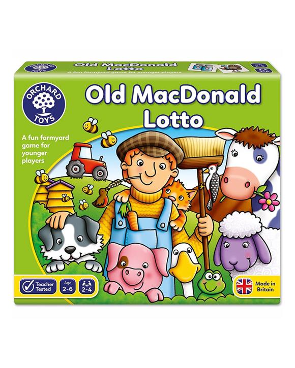 Orchard Toys Old MacDonald Lotto Board Game