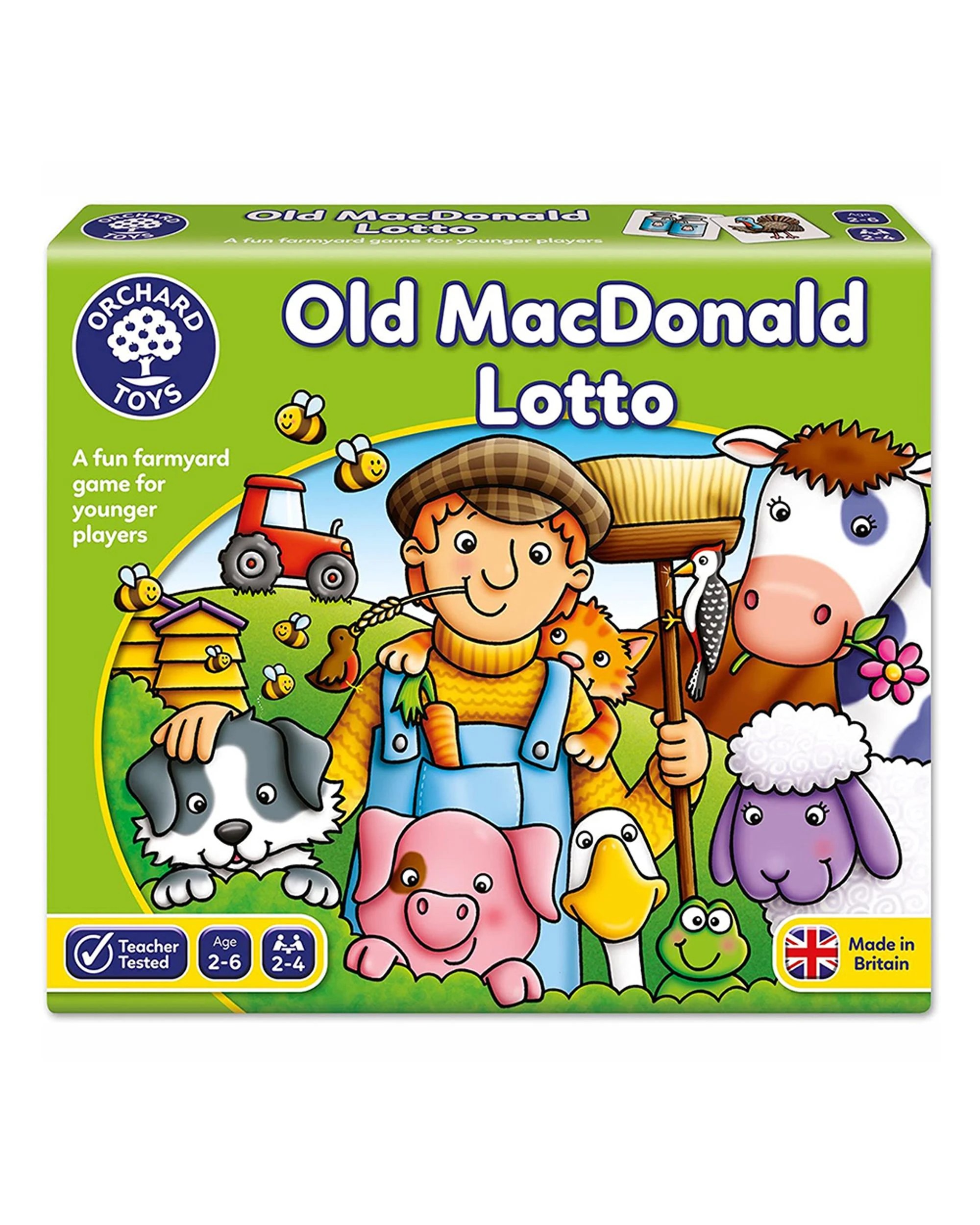 1 Orchard Toys Old MacDonald Lotto Board Game, 1 of 1