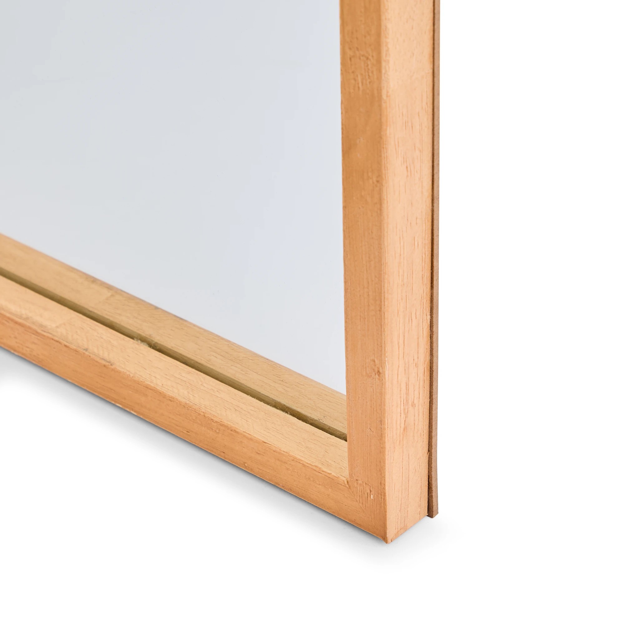 4 Arch Oak Look Floor Mirror, 170cm x 60cm, 4 of 7