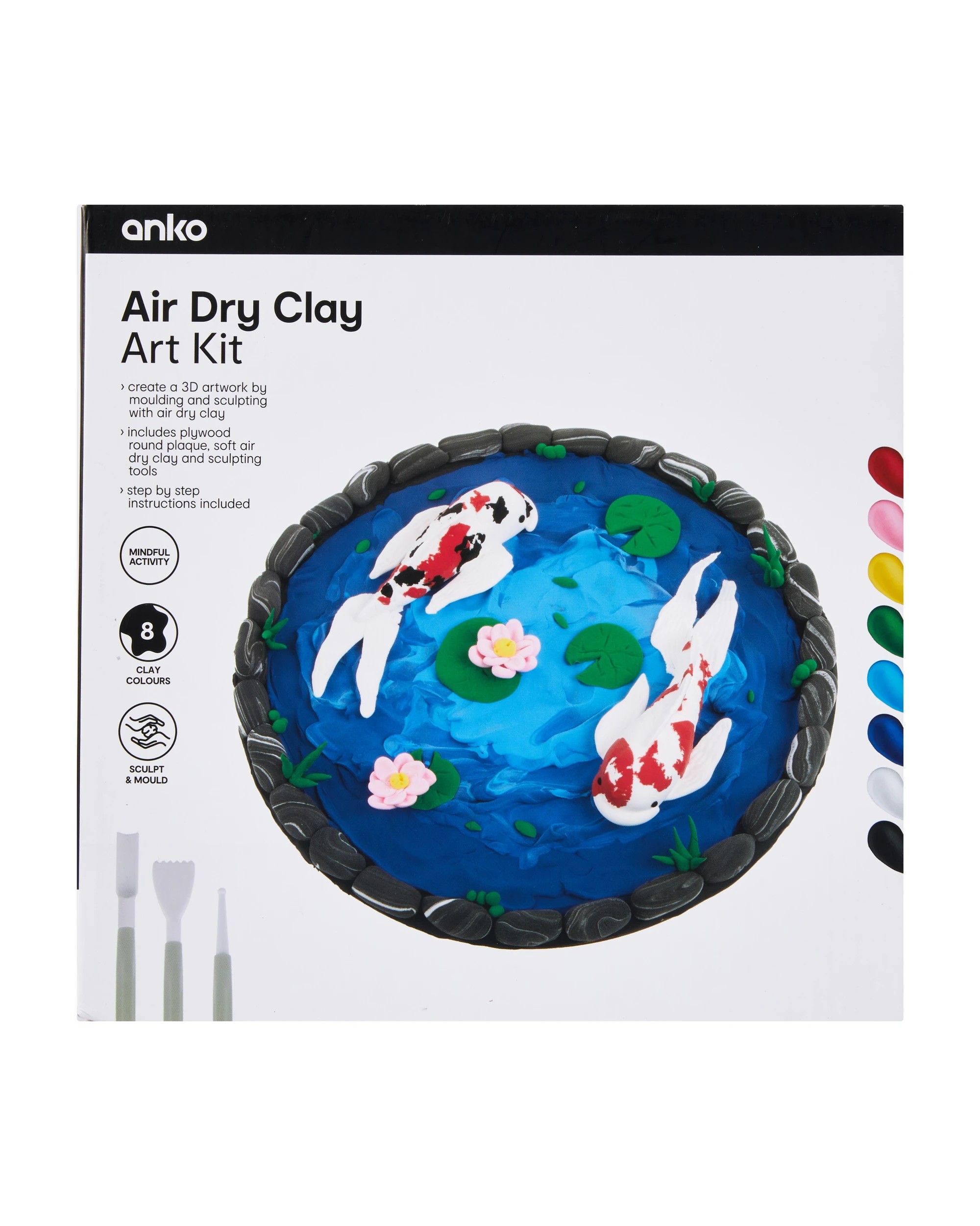 1 Air Dry Clay Art Kit, 1 of 3
