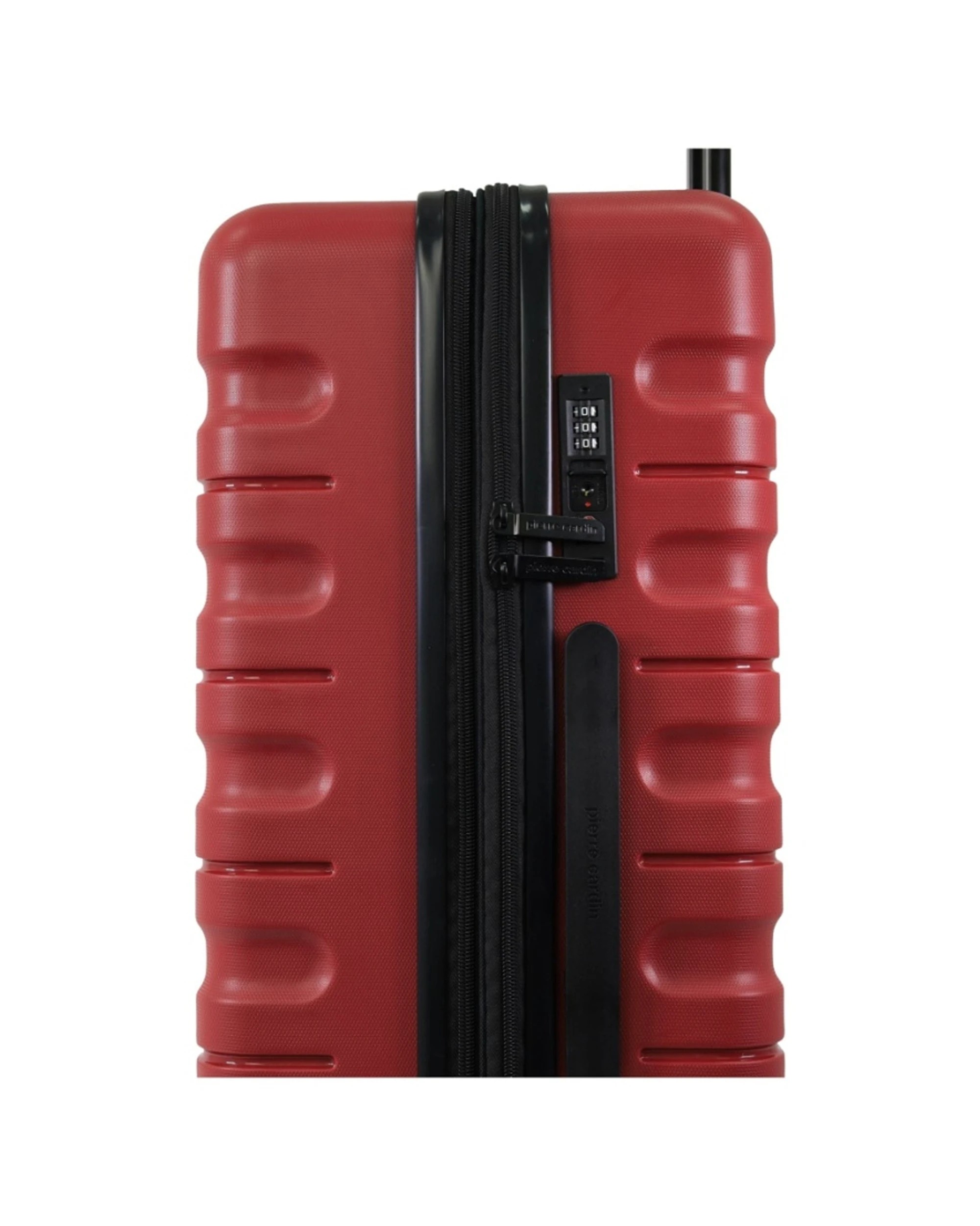 5 Pierre Cardin 4 Wheel Large Hard-Shell Suitcase Travel Luggage 80cm - Red, 5 of 6