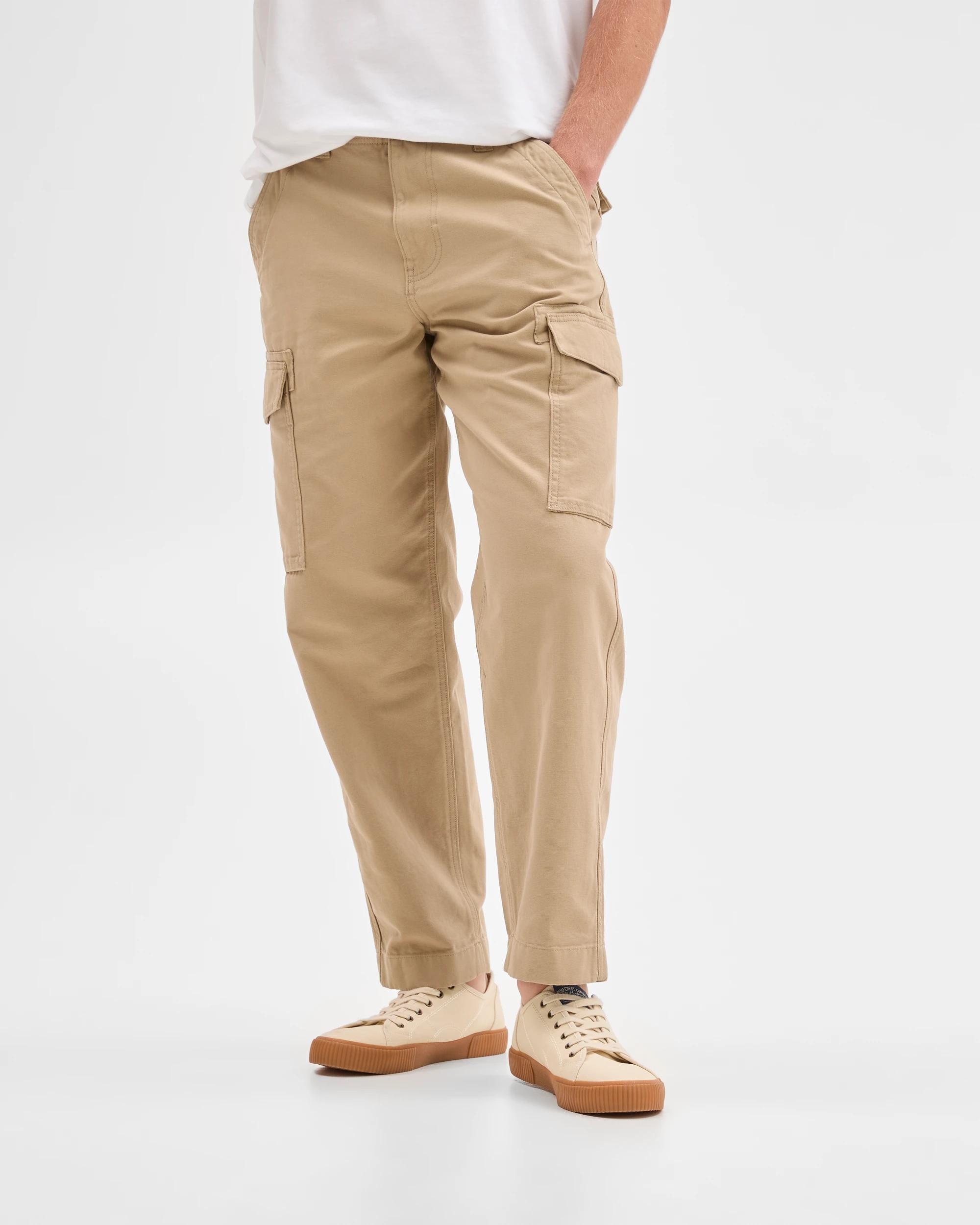 5 Target Man Australian Cotton Regular Fit Cargo Pants TAN, 5 of 8