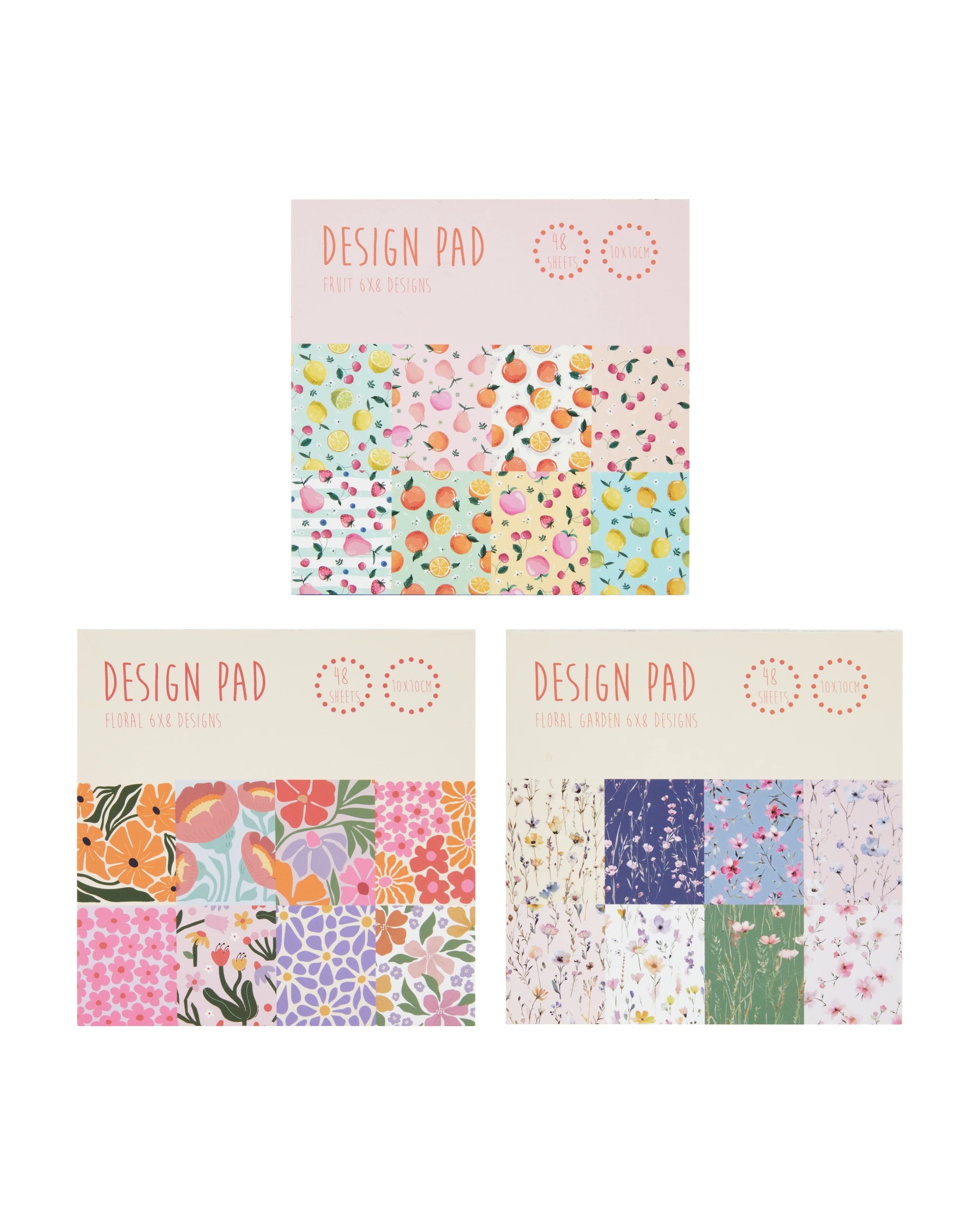 1 3 Pack Mini Design Pads, 1 of 6