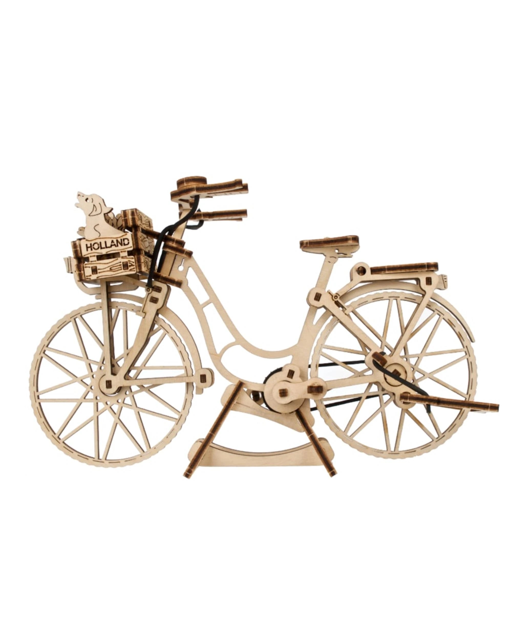 4 UGears Dutch Bicycle Model Kit, 4 of 7