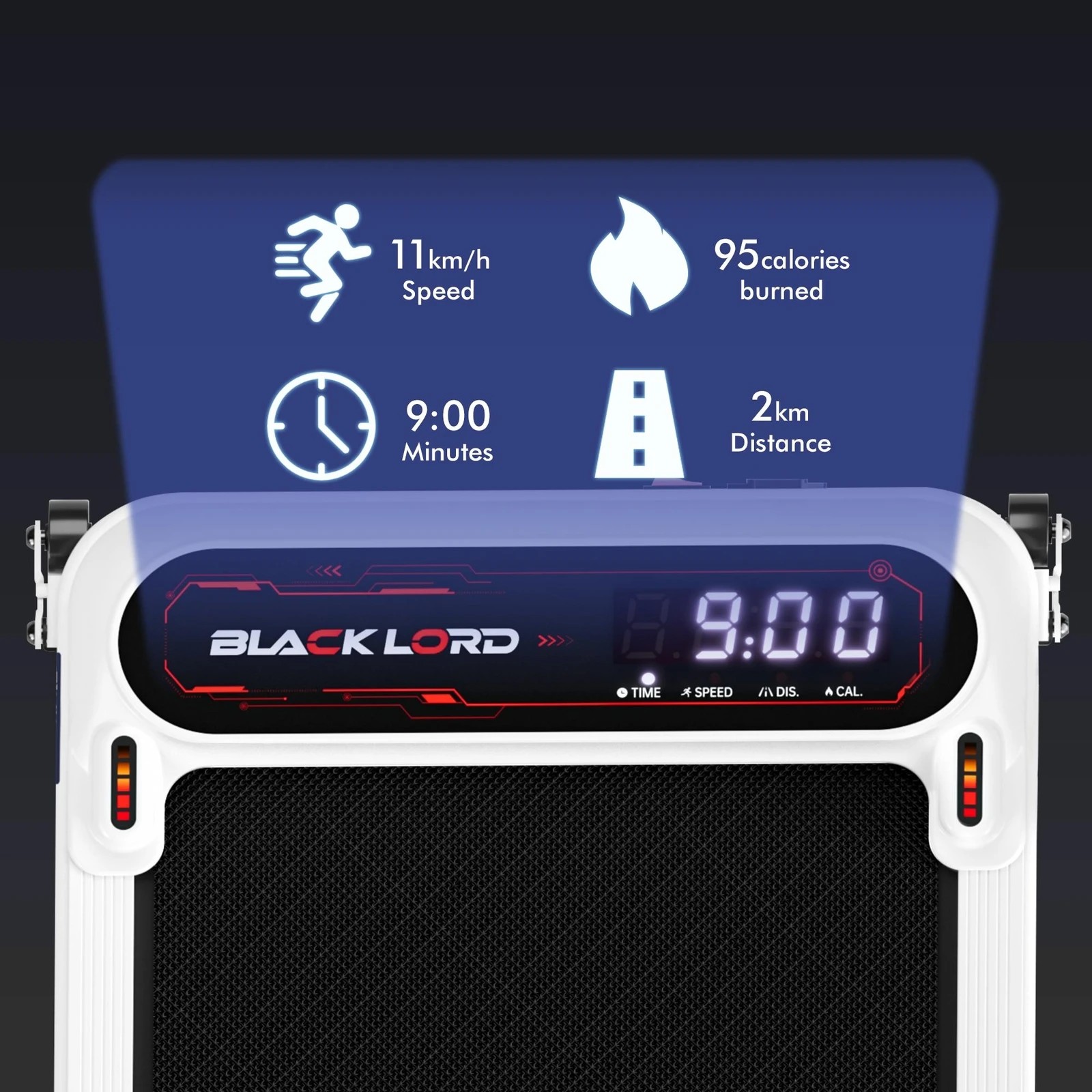 5 Black Lord Treadmill Walking Pad Incline Shock Absorbers 390mm - White, 5 of 10