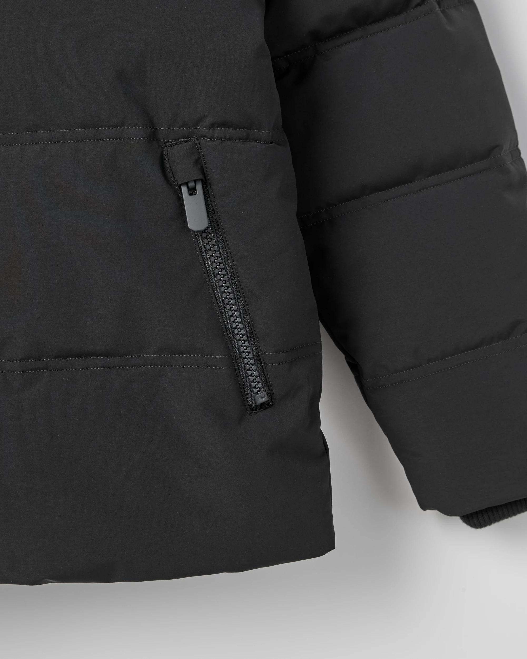 7 Target Kids Hooded Puffer Jacket BLACK, 7 of 7