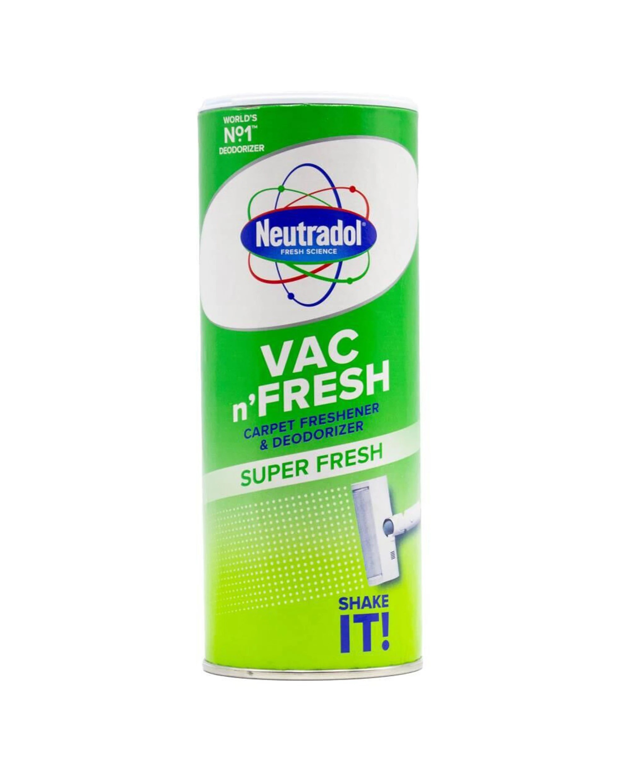 2 Neutradol 6PK 350g Vac N Fresh Carpet Freshener Deodoriser Super Fresh - Green, 2 of 5