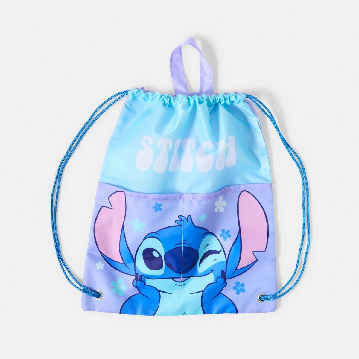 1 Disney Lilo & Stitch License Drawstring Bag LILO AND STITCH, 1 of 4