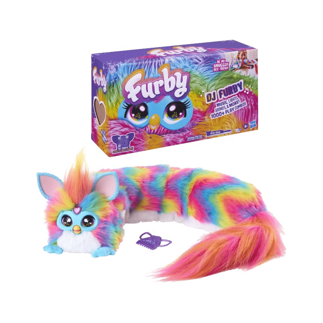 2 Hasbro DJ Furby Rainbow, 2 of 4
