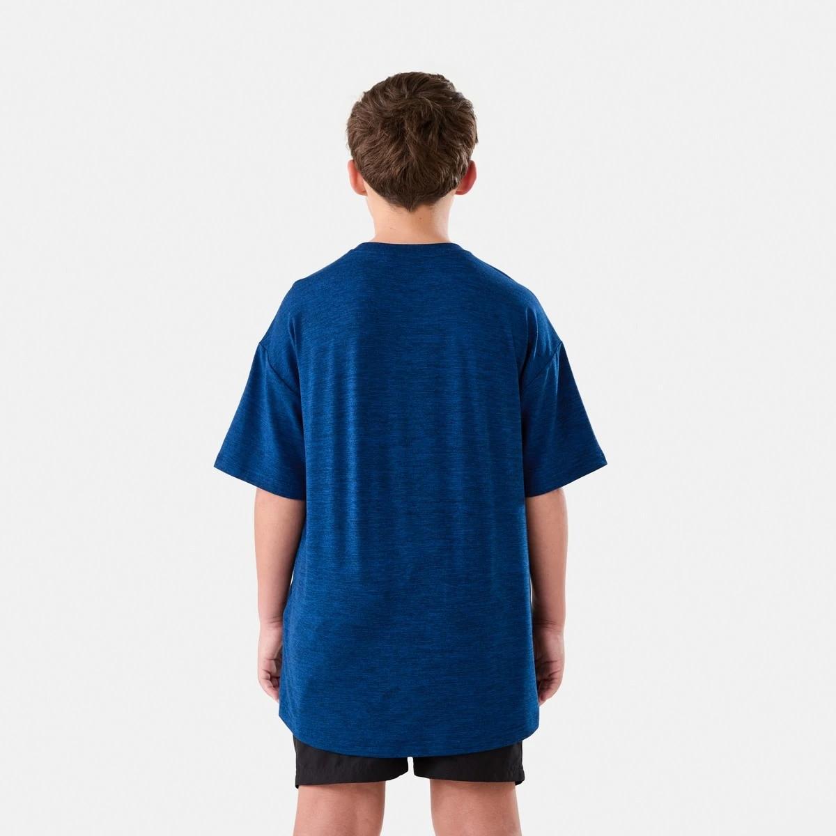 2 Active Kids T-shirt TEXTURED SPORT BLUE, 2 of 6