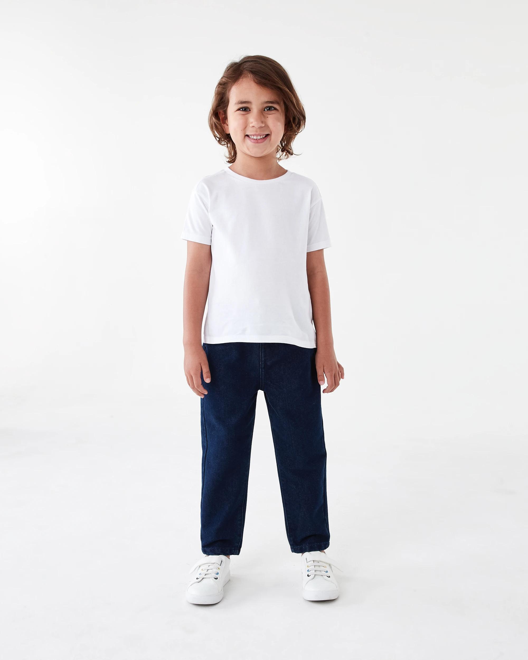 5 Basic Denim Jeans Dk Indigo, 5 of 6