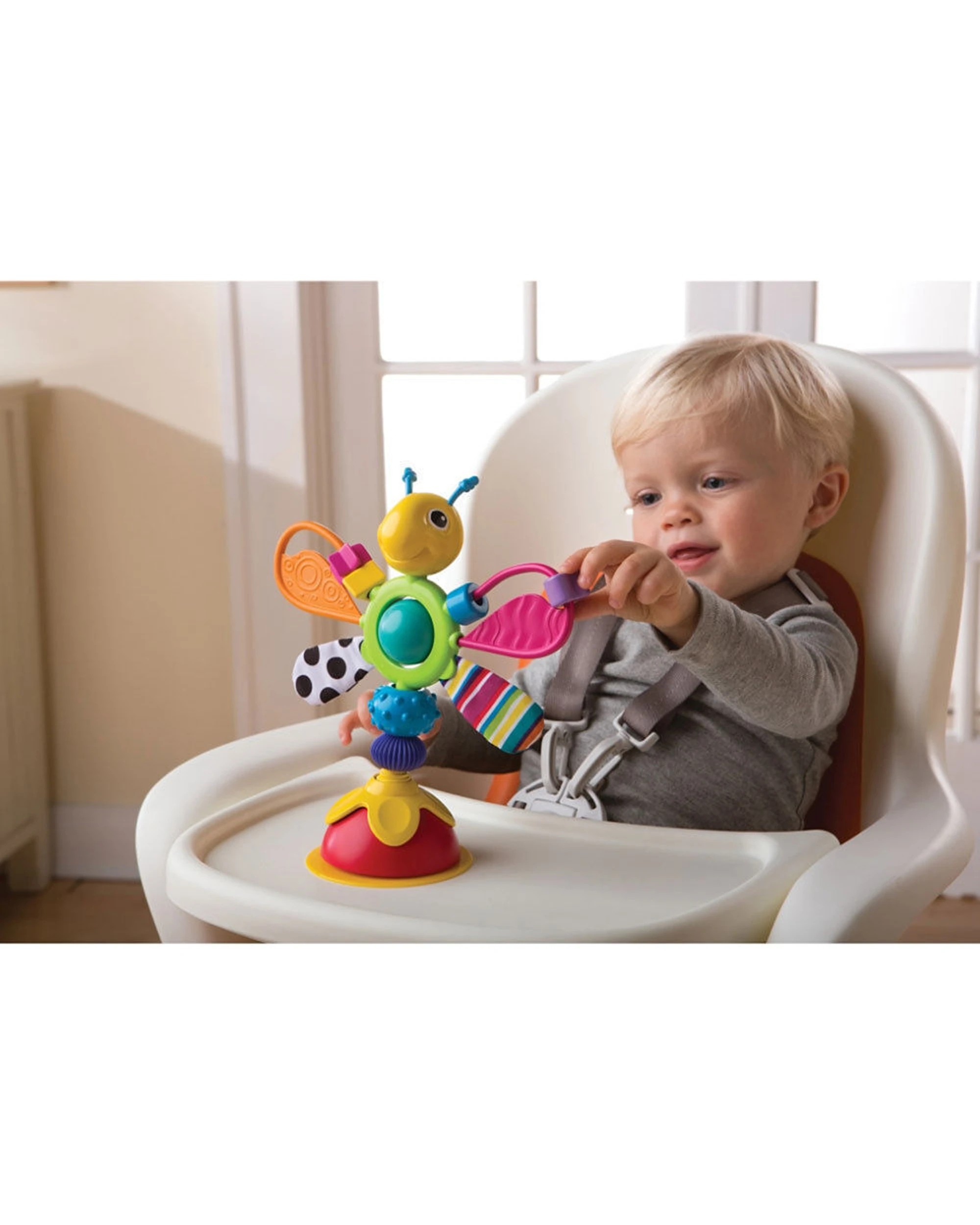 3 Lamaze Freddie The Firefly Highchair Toy Sensory Baby Toy With Suction From - Multi, 3 of 3