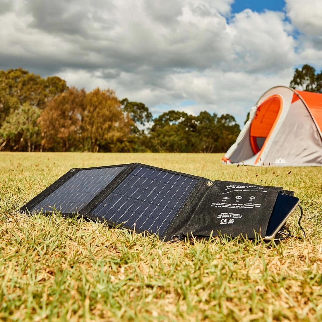 1 14W Portable Folding Solar Panel, 1 of 10