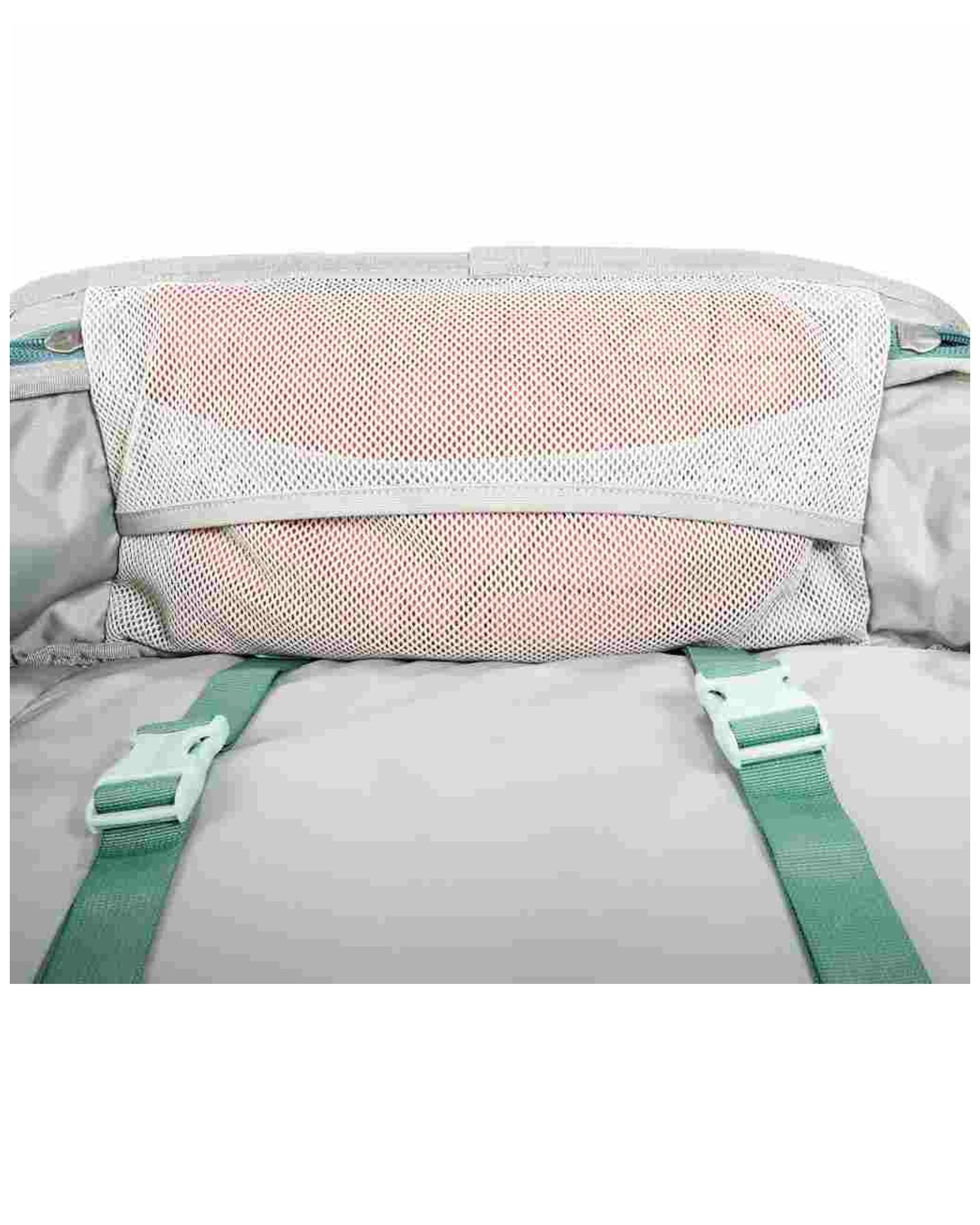 9 Tatonka Nylon Flight Outdoor Travel Duffel Bag 35L Back-Carrying System - Green, 9 of 10