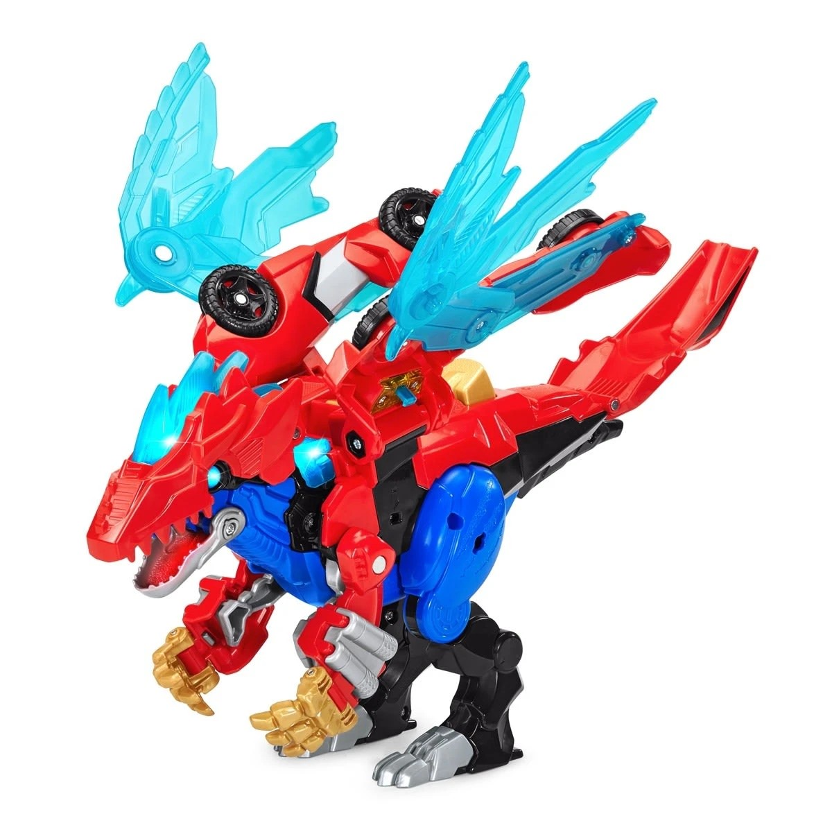 4 VTech Switch & Go Dinos Armour Up Dragon T-Rex, 4 of 8