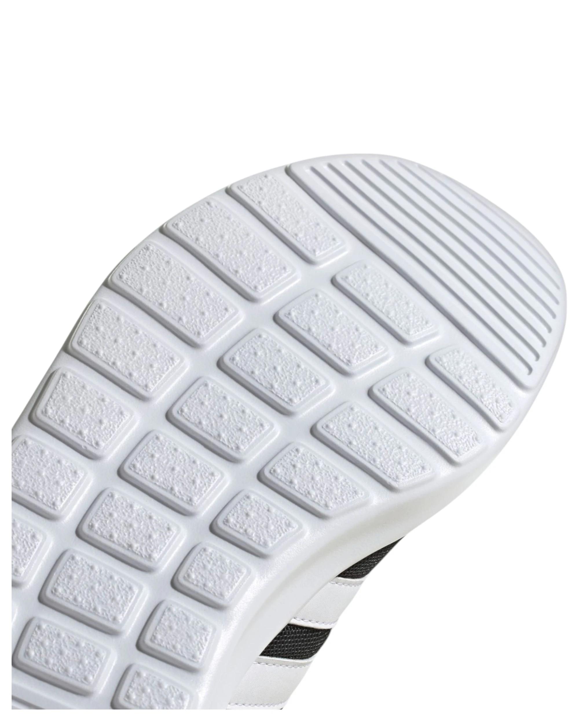 6 Adidas Mens Lite Racer 3.0 Black/ White Athletic Running Shoes BLACK/WHITE, 6 of 8