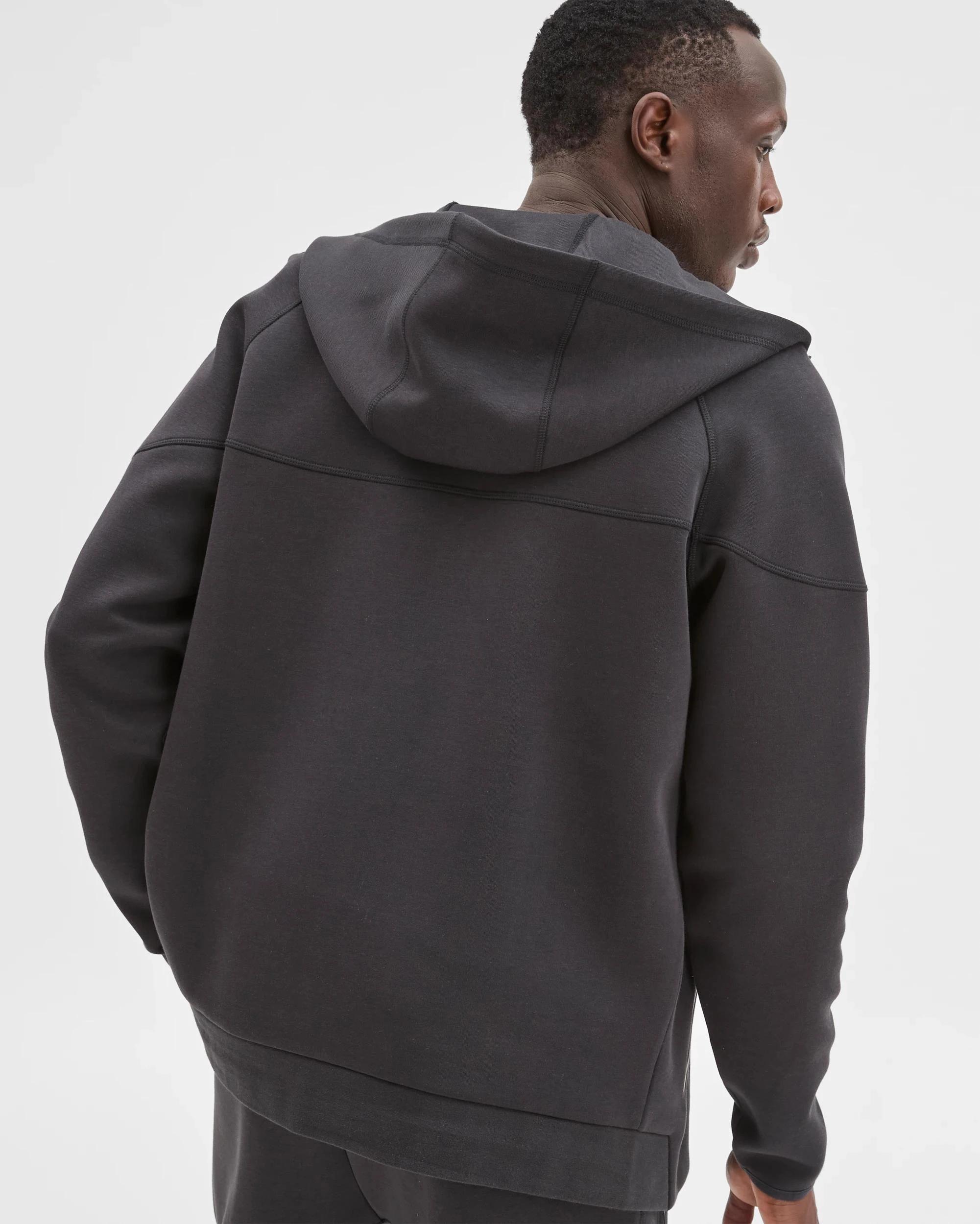 8 Target Active Active Australian Cotton Blend Tech Pullover Hoodie BLACK, 8 of 8