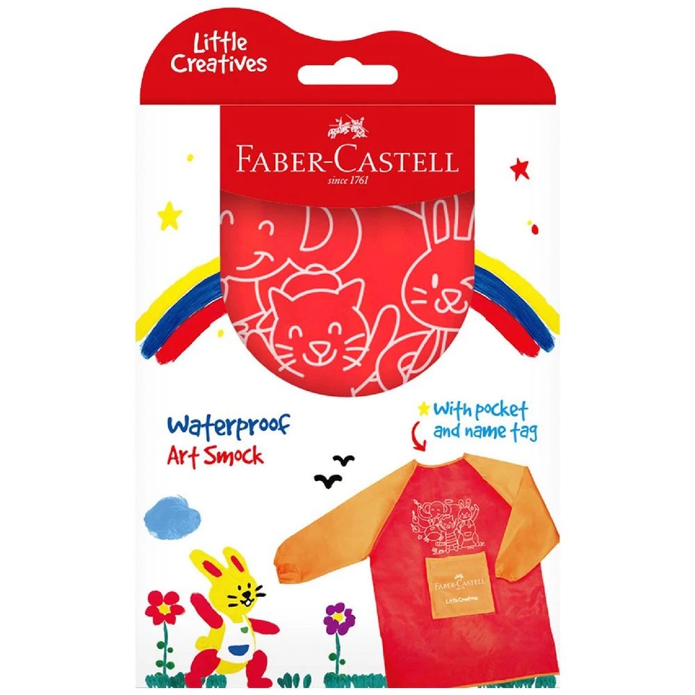 1 Faber-Castell Little Creatives Waterproof Art Smock, 1 of 8