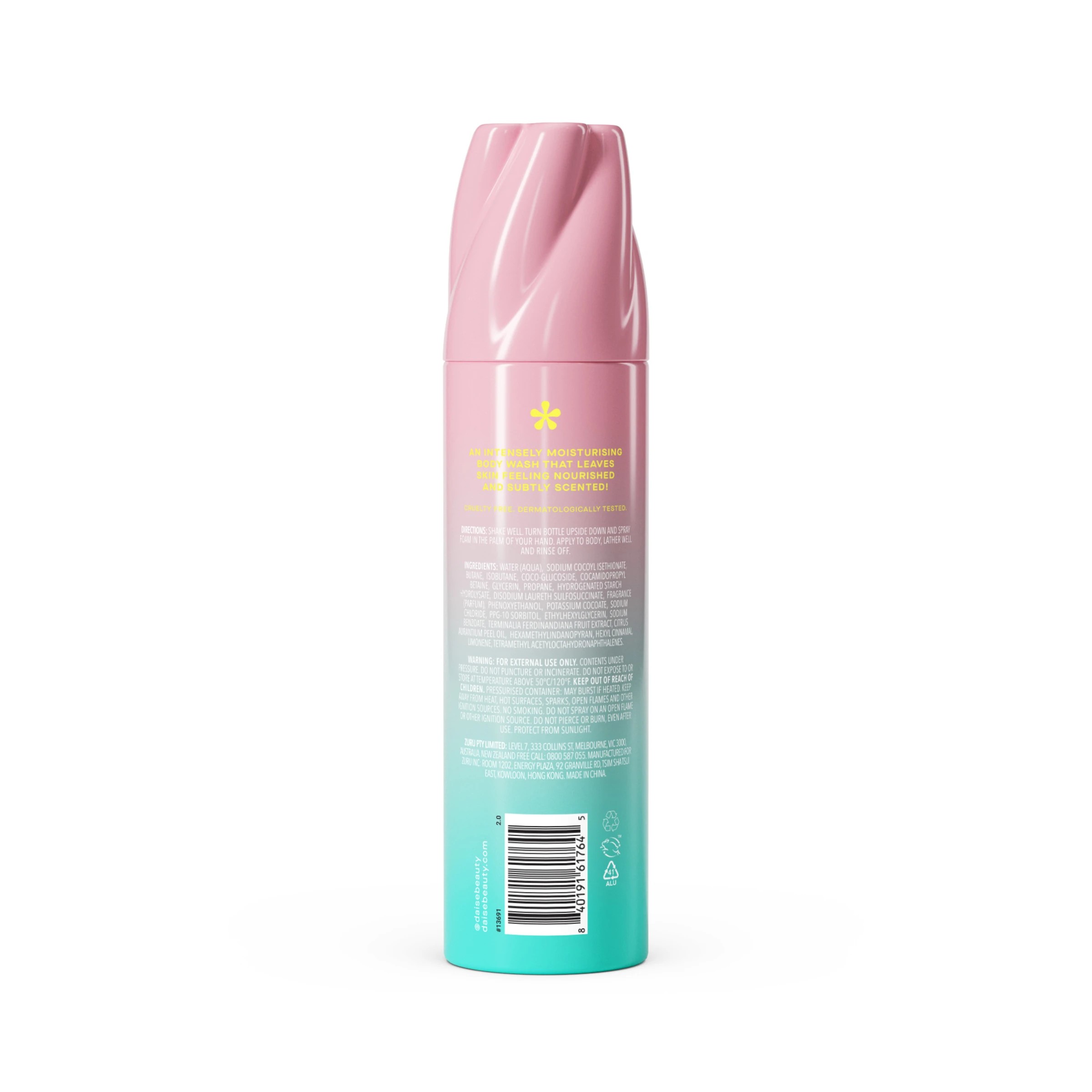 2 DAISE Foaming Body Wash 250g - Violet and Berry Whip, 2 of 8