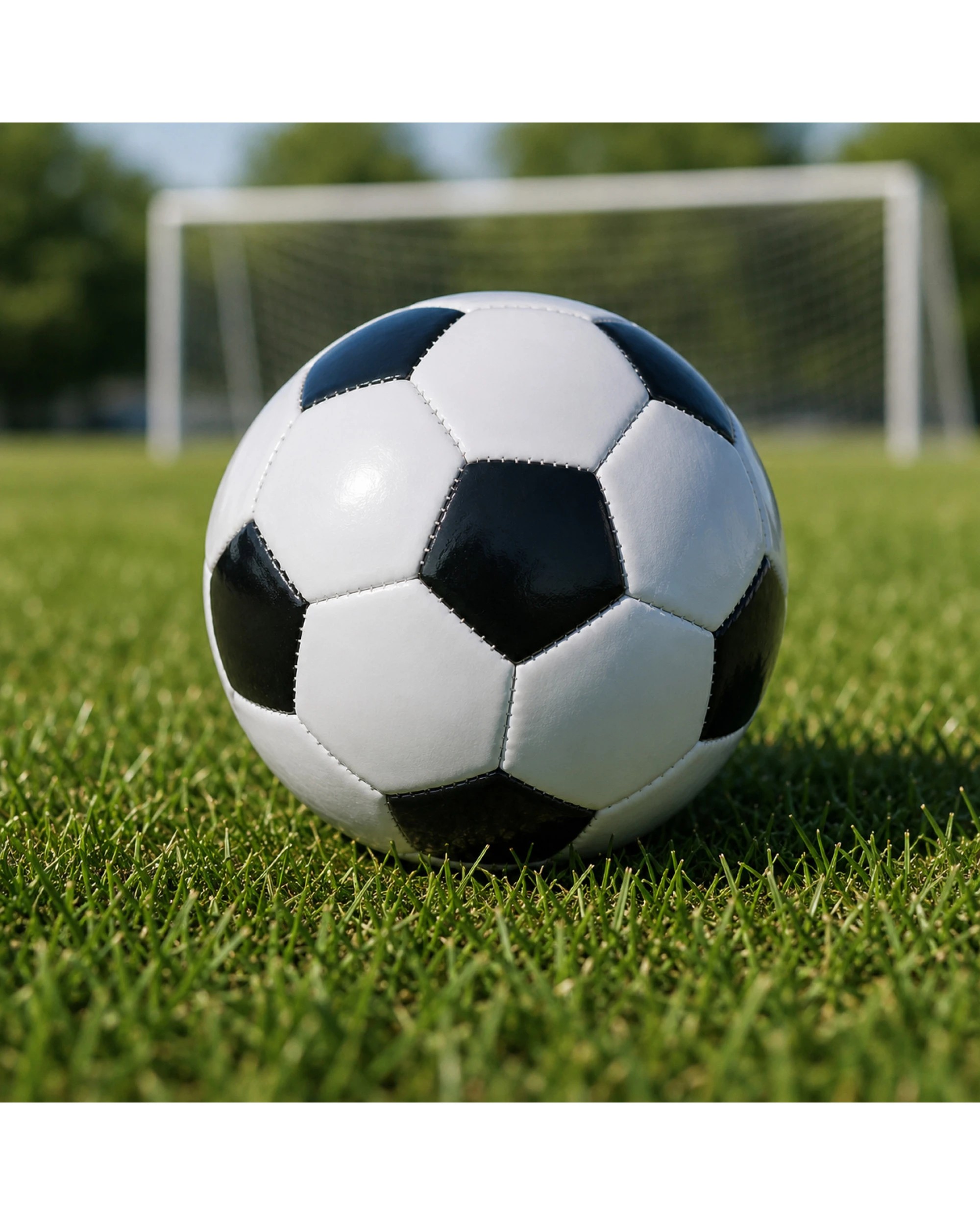 3 BR Home Classic Black/White Soccer Ball in Size 5, 3 of 3