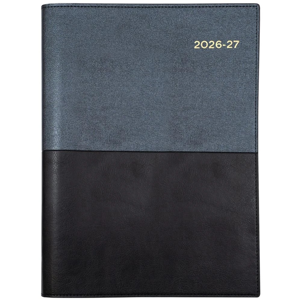 1 Collins A4 Day to Page Vanessa FY26/27 Diary Black, 1 of 4