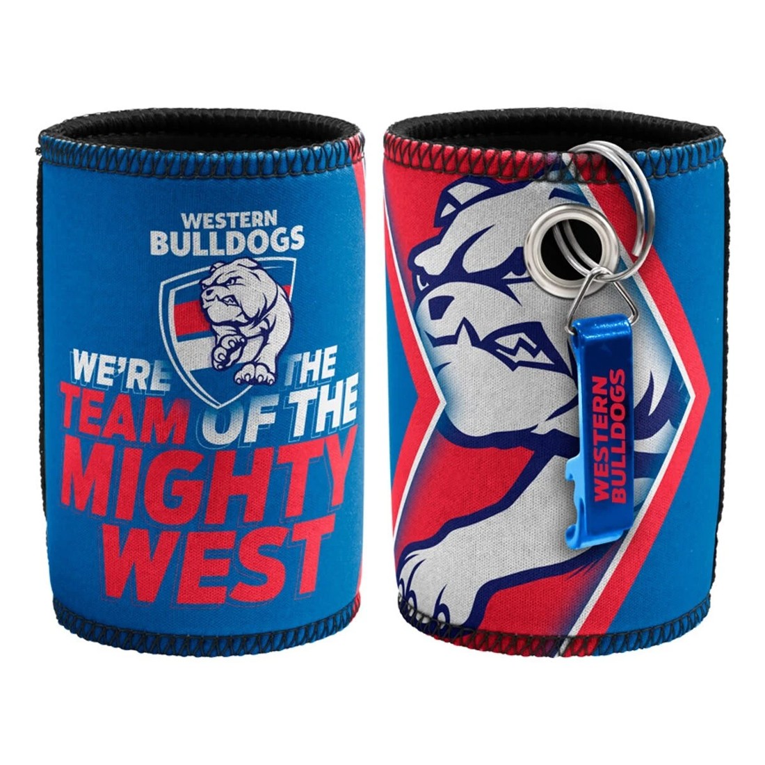 1 AFL Western Bulldogs Can Holder, 1 of 1