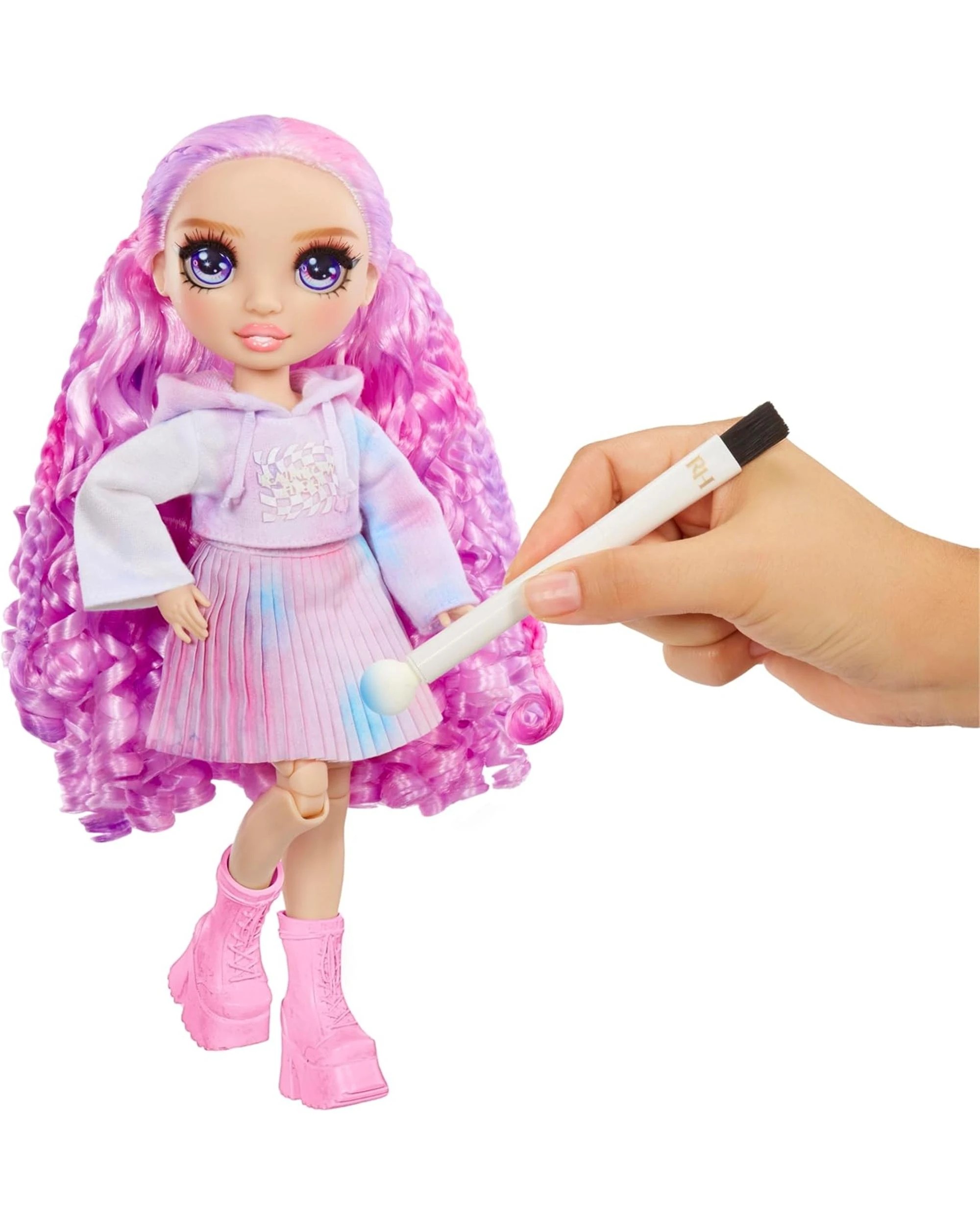 4 Rainbow High Watercolor and Create Purple Eyes, 4 of 7