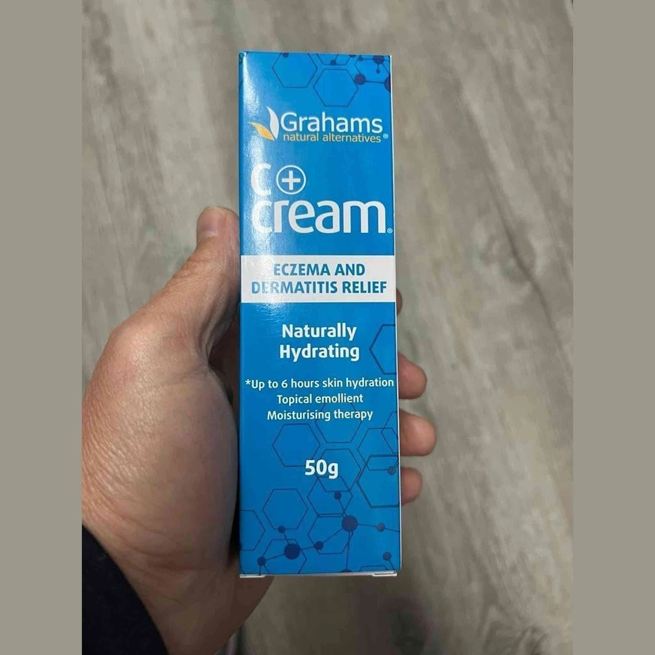 6 Grahams Natural C+ Cream (Eczema & Dermatitis Relief) 50g, 6 of 7