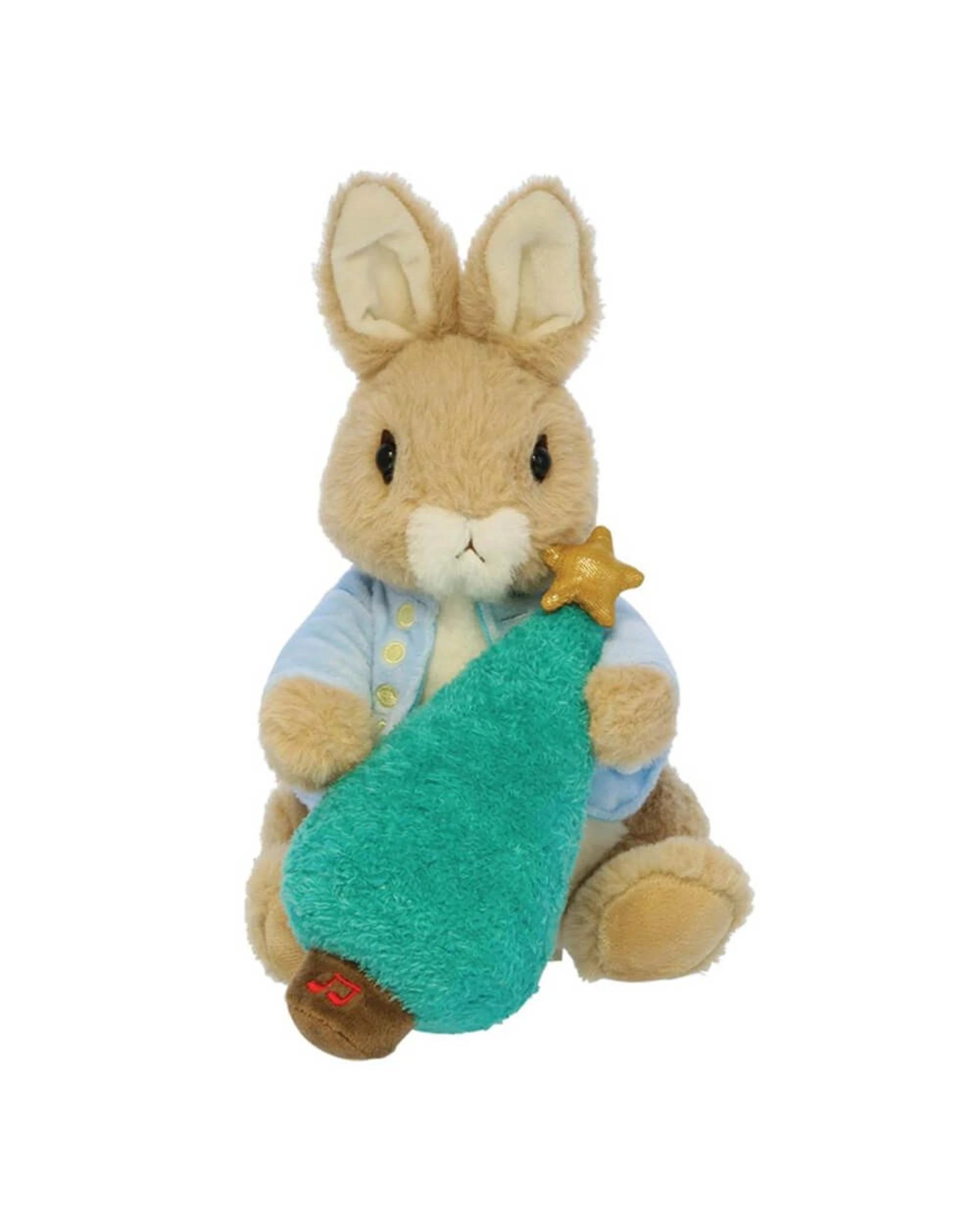 1 Beatrix Potter Peter Rabbit Christmas Fun Interactive Plush, 1 of 3