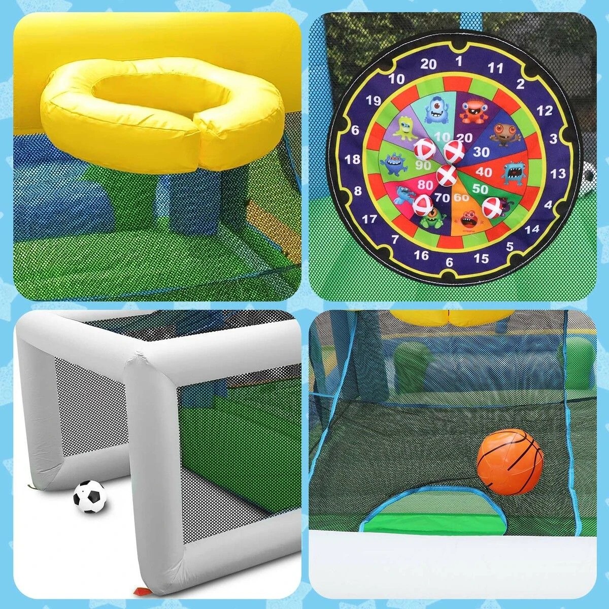 3 Kidbot Inflatable Water Park World Jumping Castle Trampoline, 3 of 6