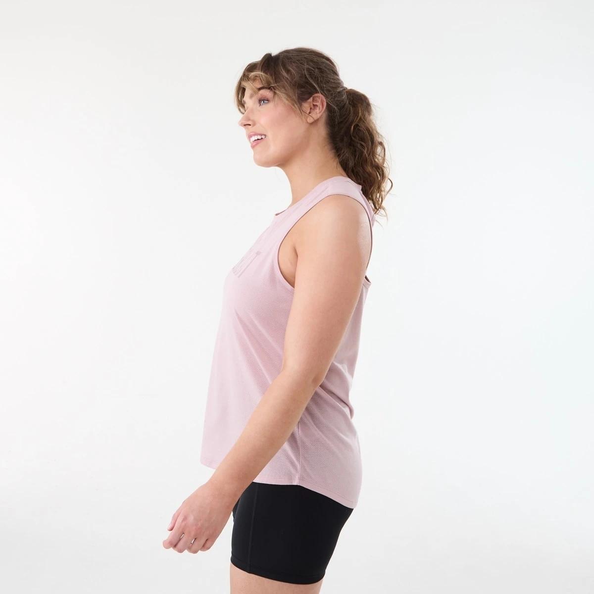2 Everlast Womens Keyhole Tank EVERLAST ROSE BLUSH, 2 of 7
