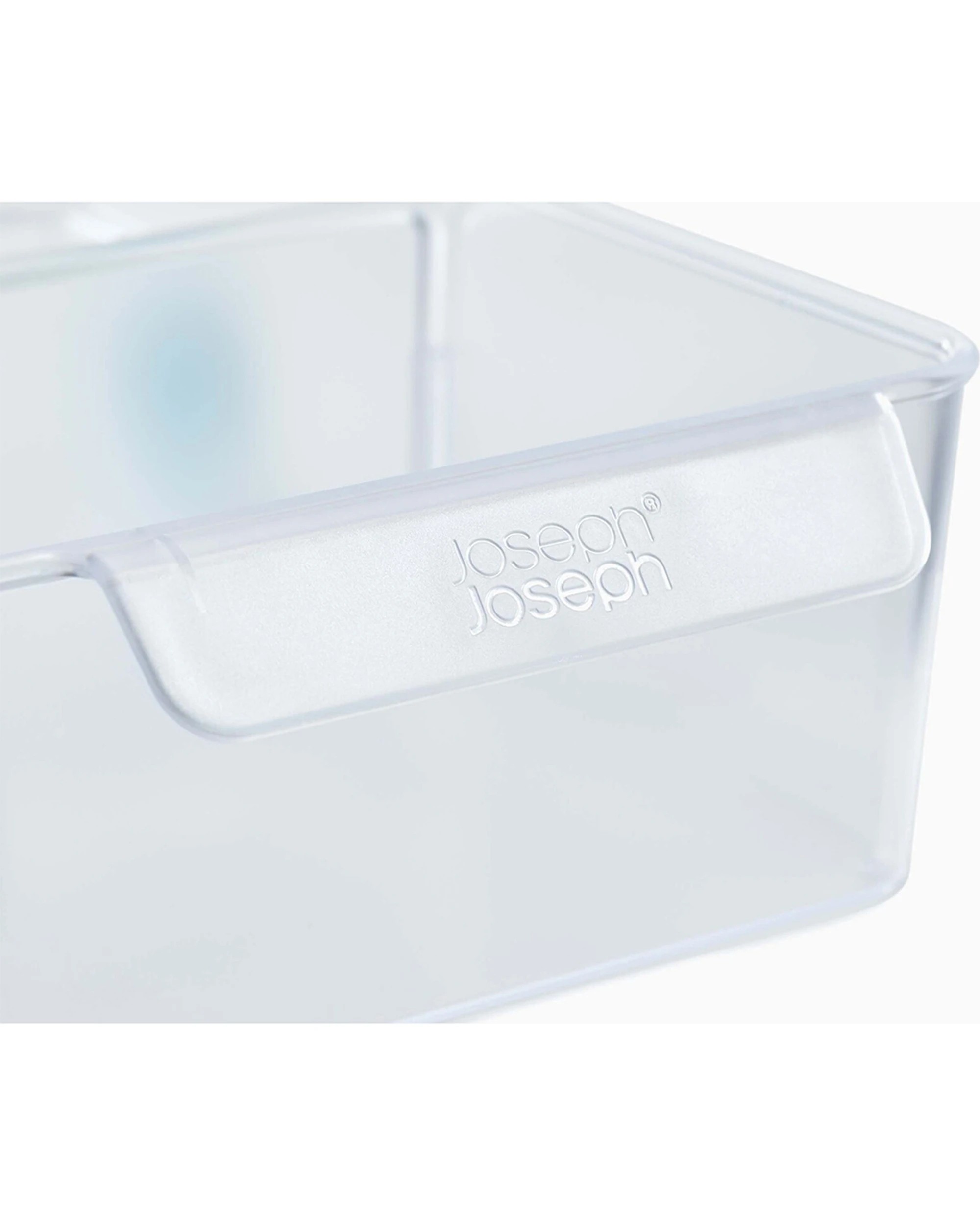 6 Joseph Joseph FridgeStore 31cm Large Storage Bin Twin Pack Easy Pull Handle - Clear, 6 of 6