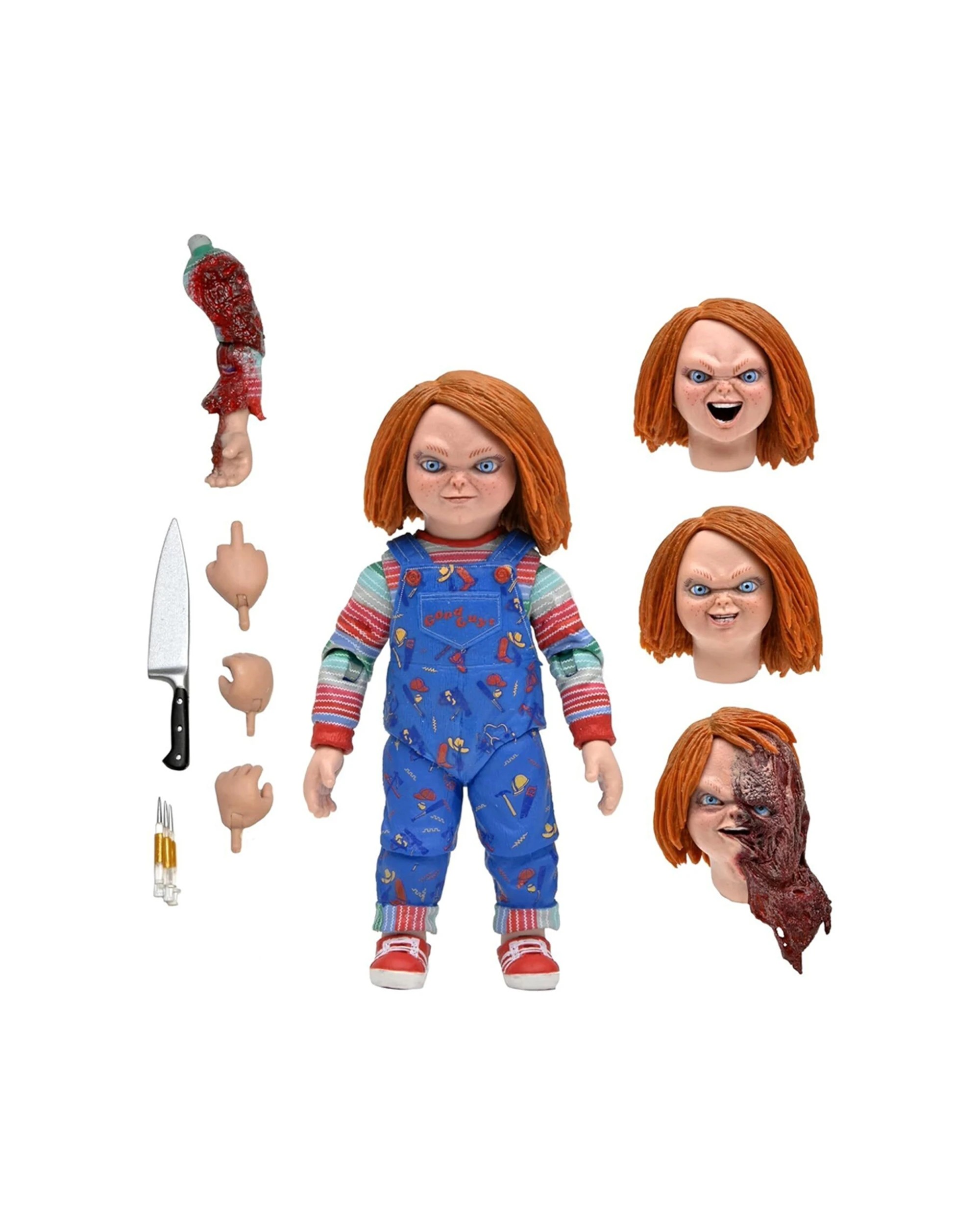 1 Neca Chucky TV Series Ultimate Chucky Action Figure Toy 7in - Multi, 1 of 3