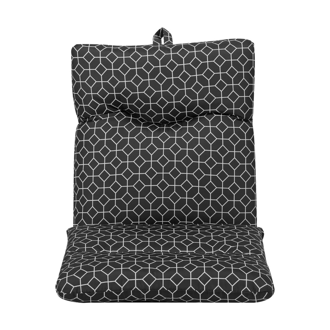 2 Outside Geometric Highback Cushion, 2 of 10