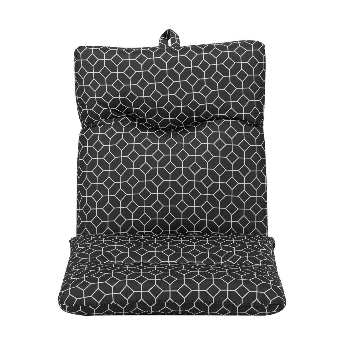 2 Outside Geometric Highback Cushion, 2 of 10