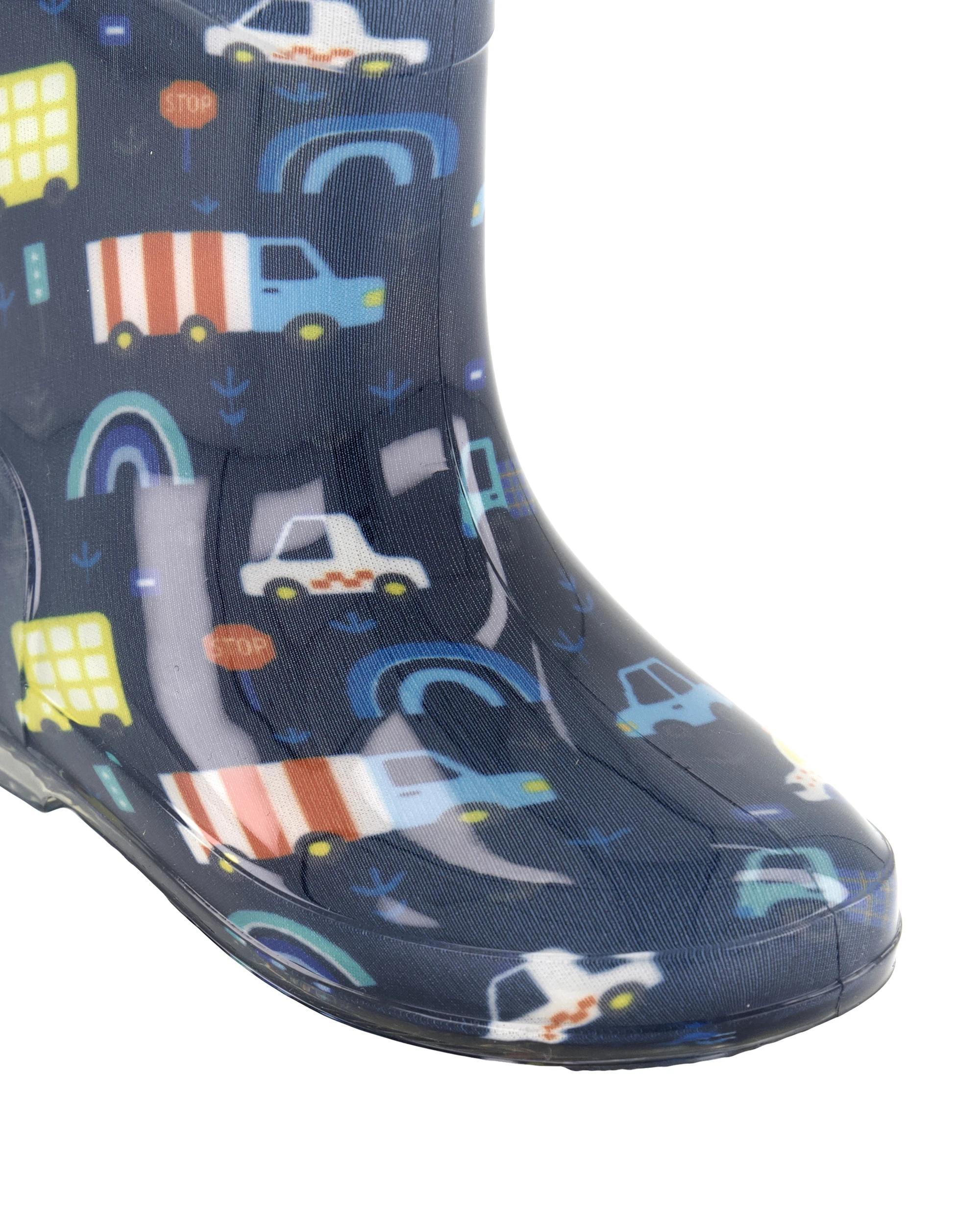 4 Junior Rainboots Cars, 4 of 4