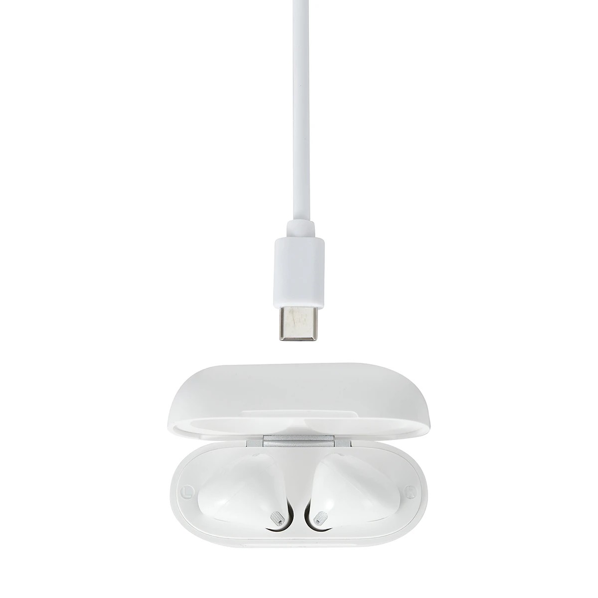 4 True Wireless Earphones Stem - White, 4 of 7